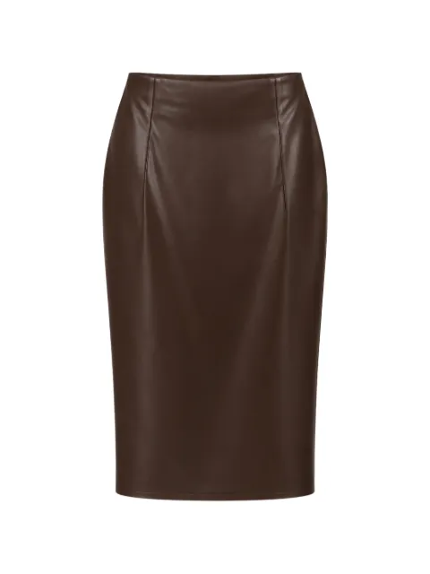 Jucca high-waisted pencil midi skirt