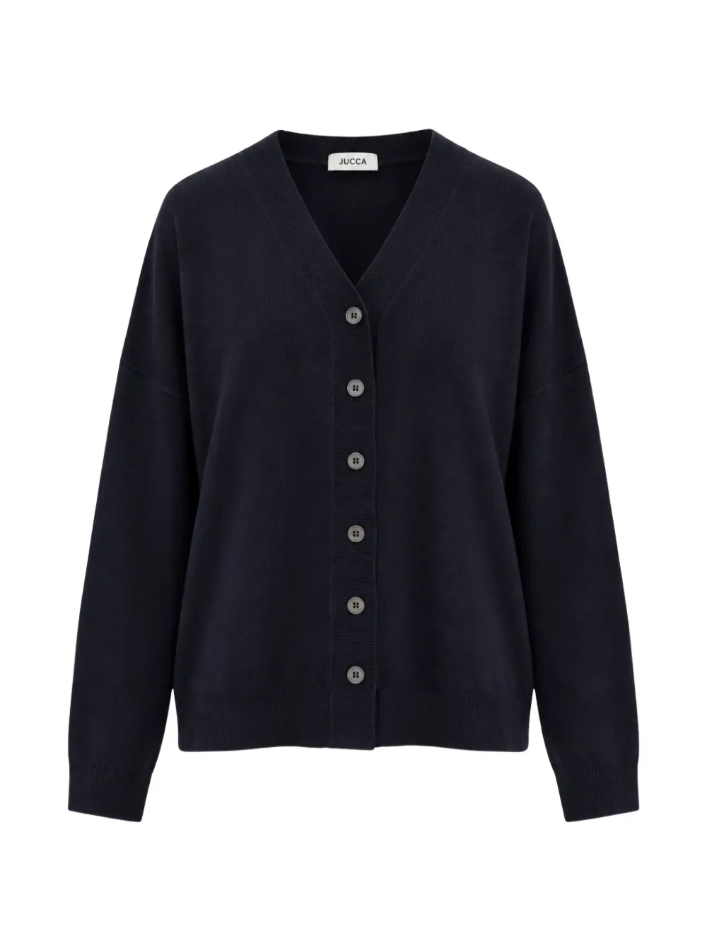 Jucca V-neck button-up cardigan - Blu