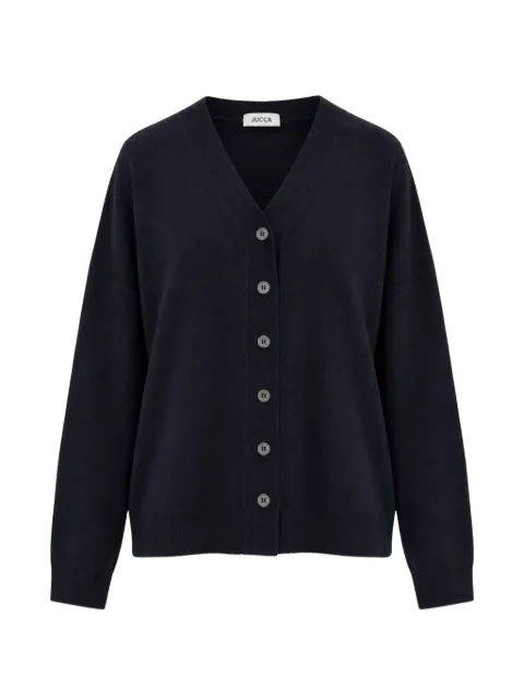 Jucca V-neck button-up cardigan