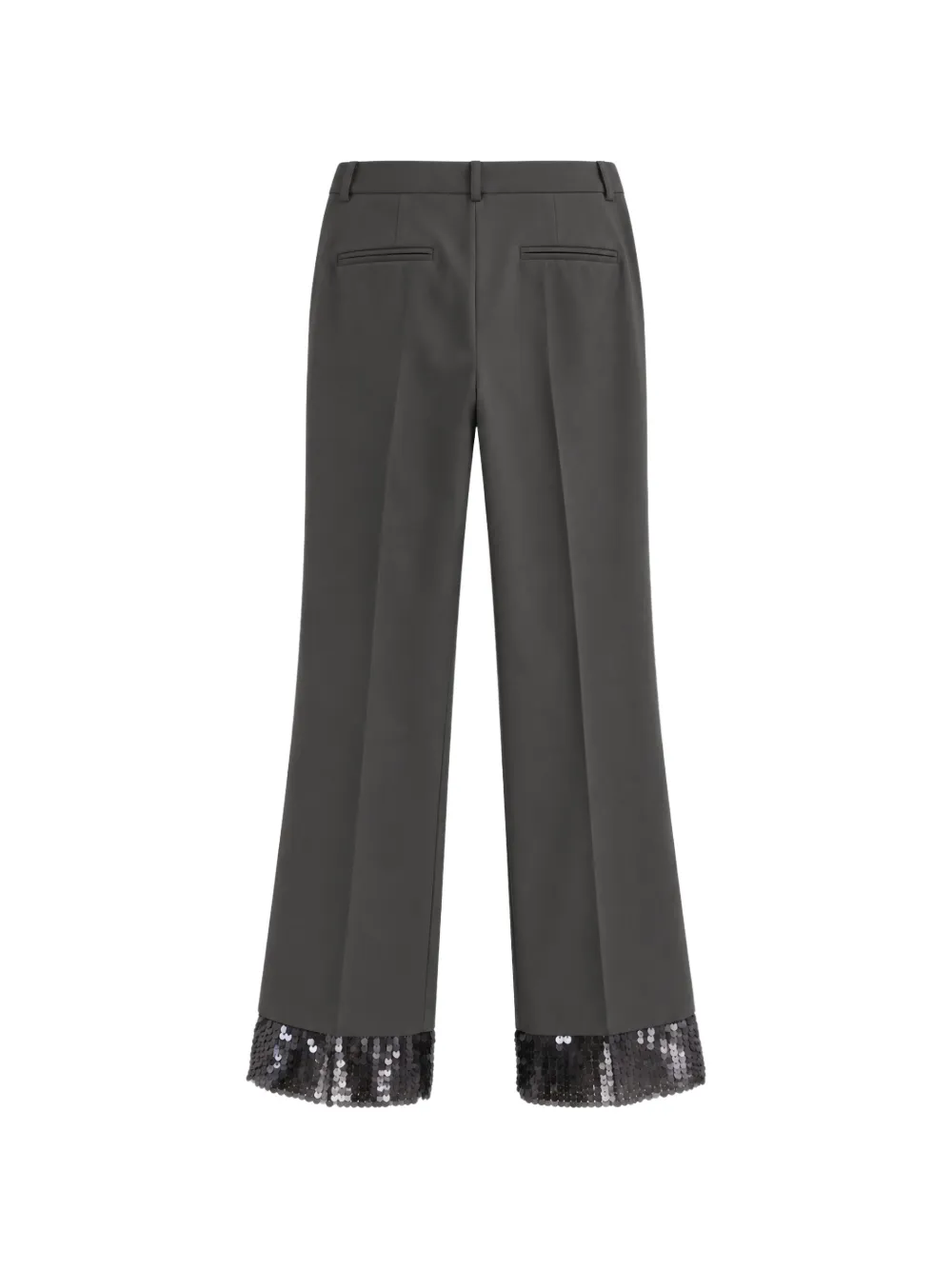 Jucca Broek verfraaid met pailletten Grijs