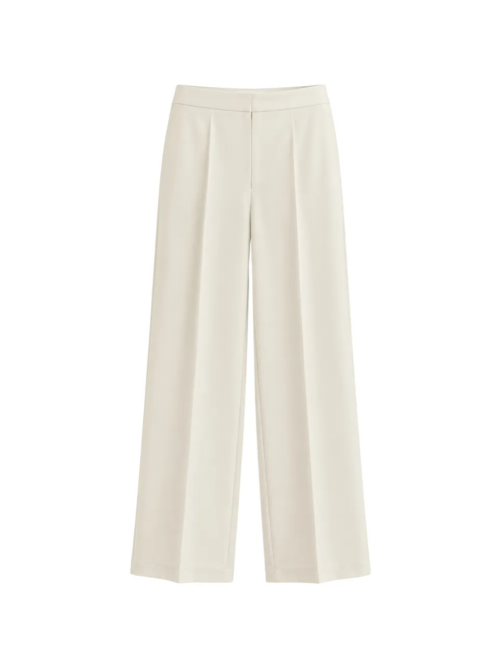 Jucca pressed-crease wide-leg trousers