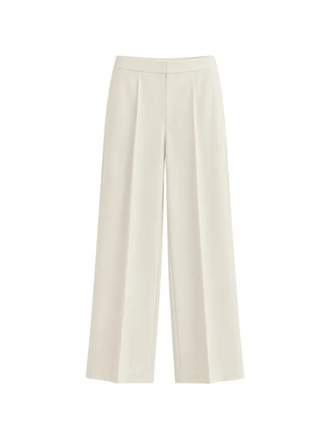 Jucca pressed-crease wide-leg trousers