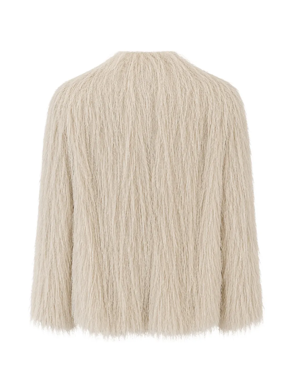 Jucca faux-fur open-front jacket Beige