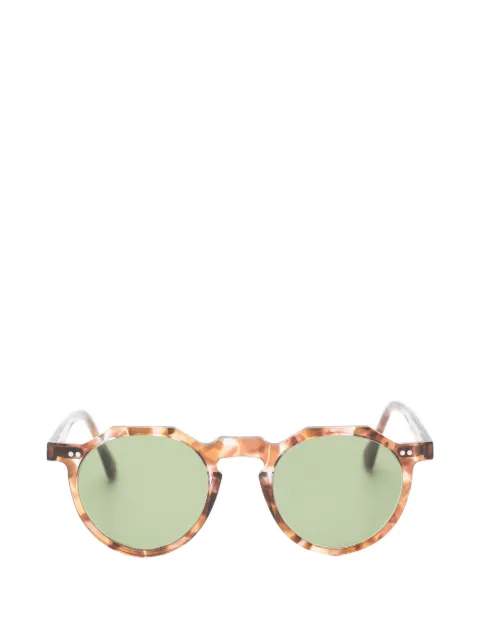 Lesca Bloc geometric-frame sunglasses