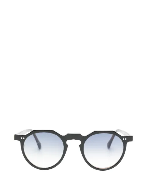 Lesca Bloc geometric-frame sunglasses