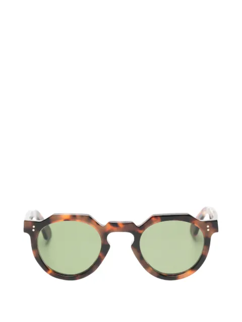 Lesca Crown round-frame sunglasses