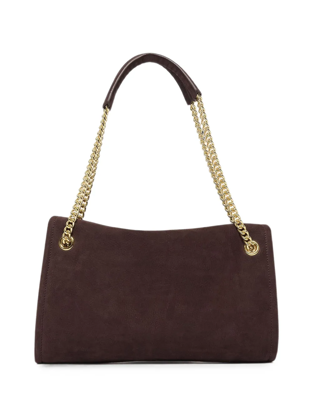 Orciani small Venus leather tote bag Bruin