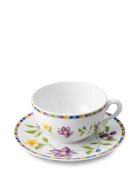 GINORI 1735 floral-print tea cup