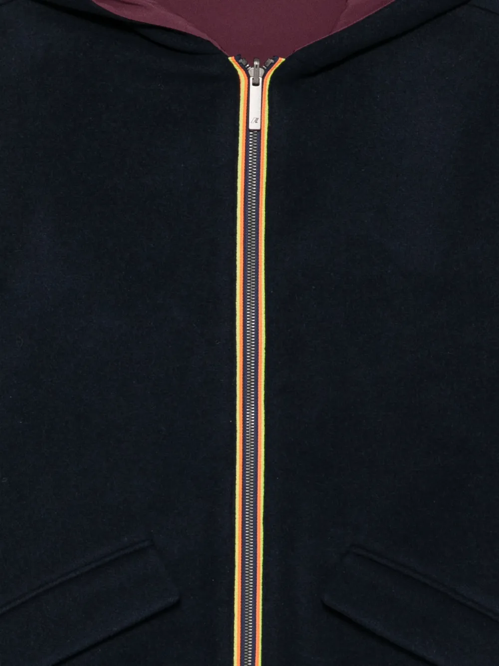 K-Way Jas met capuchon Blauw