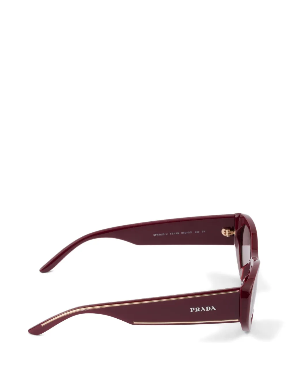 Prada Eyewear Collection zonnebril Rood