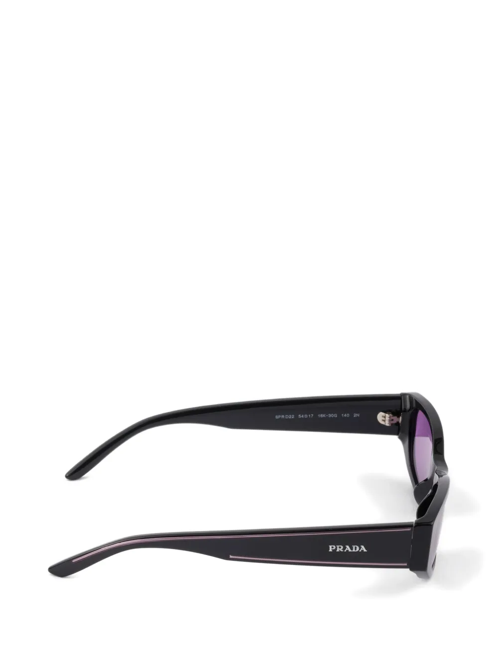 Prada Eyewear Collection zonnebril Zwart