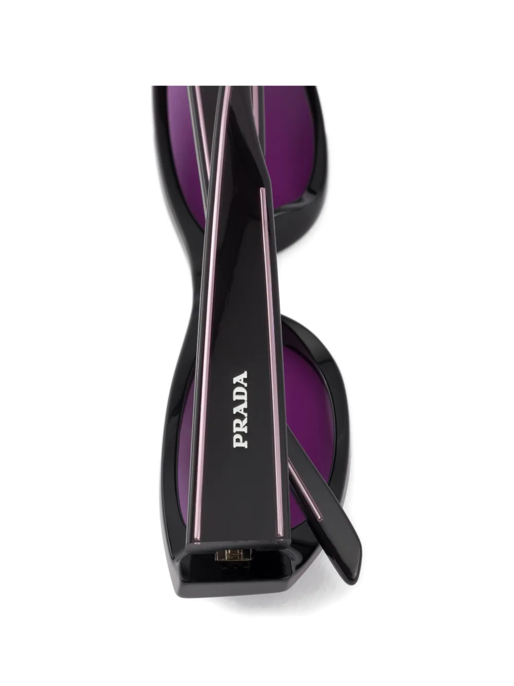 Prada Eyewear Collection zonnebril Zwart