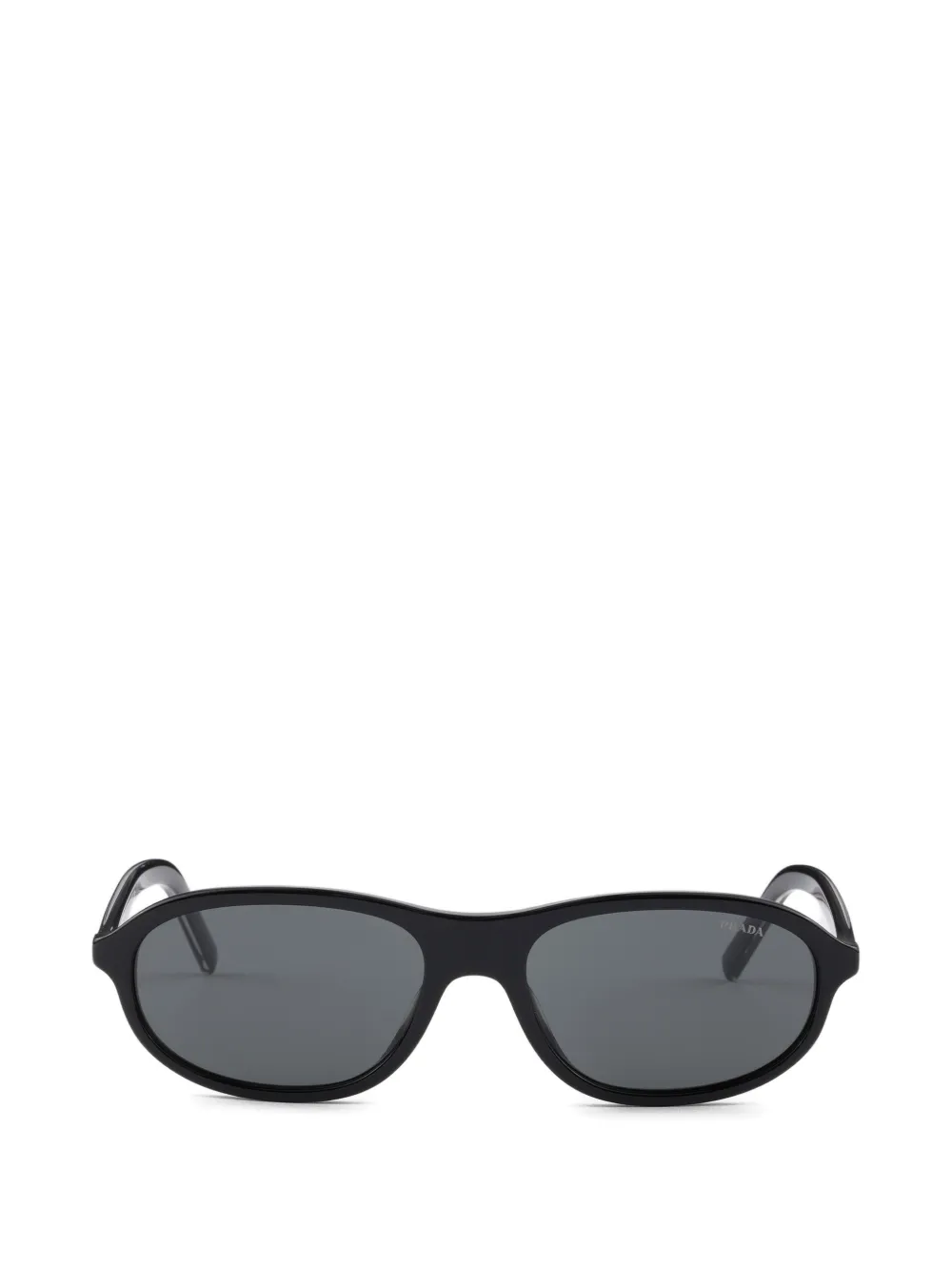 Prada Prada sunglasses with the iconic metal plaque - Schwarz