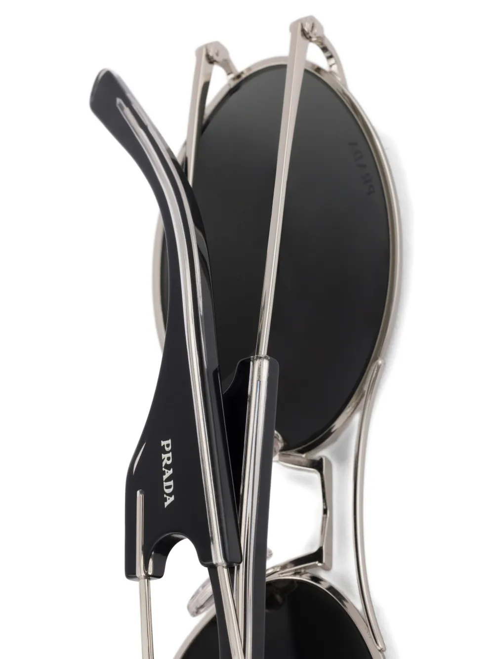 Prada Eyewear Collection zonnebril Zilver