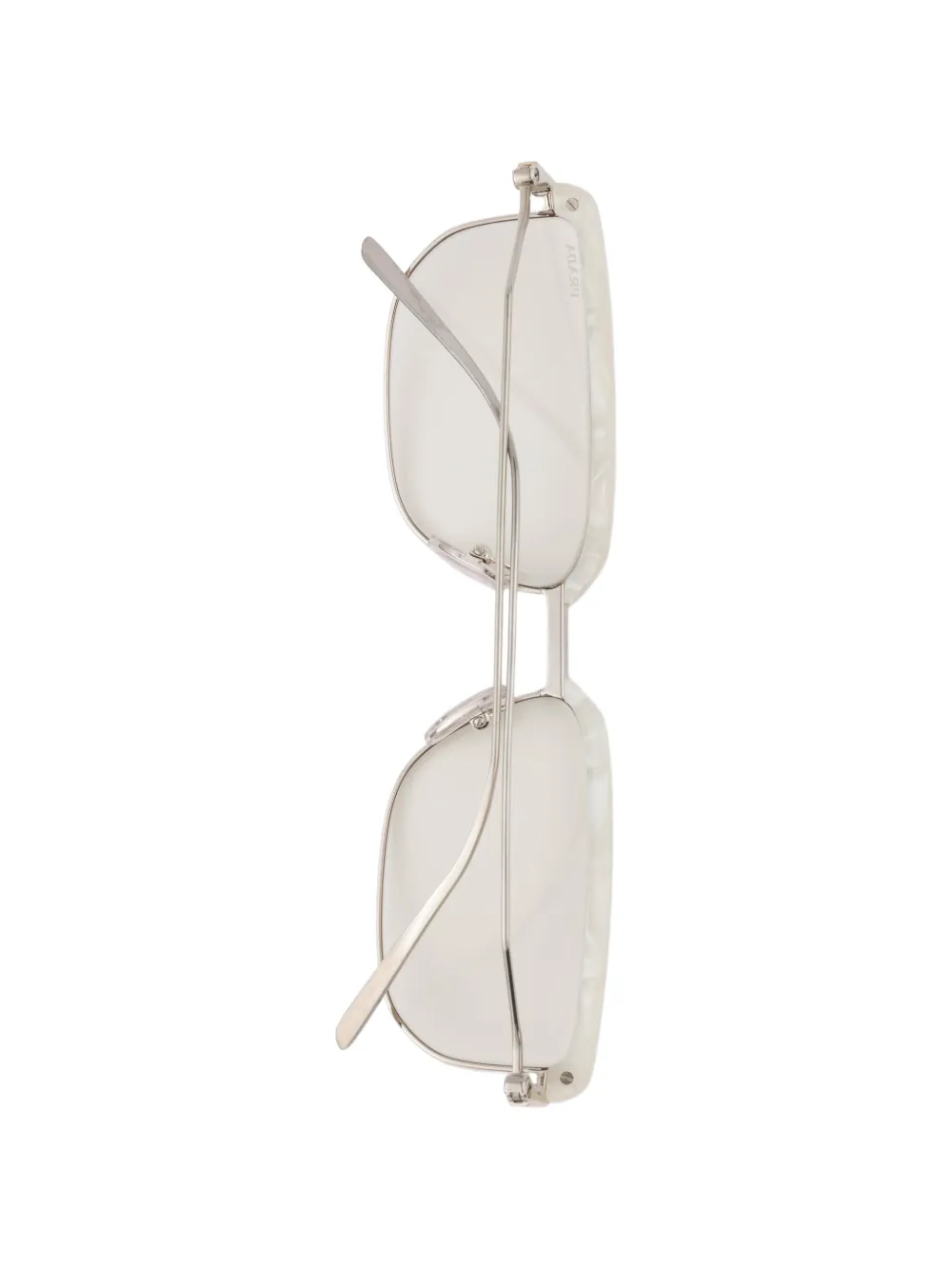 Prada Eyewear Runway zonnebril met getinte glazen Beige