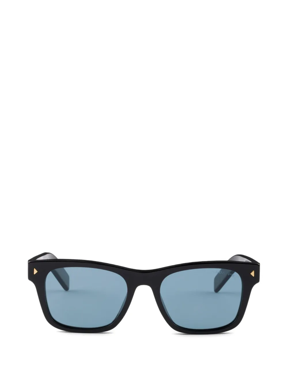 Prada sunglasses with the iconic metal plaque - Schwarz