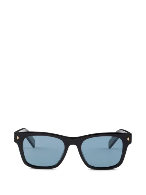 Prada sunglasses with the iconic metal plaque