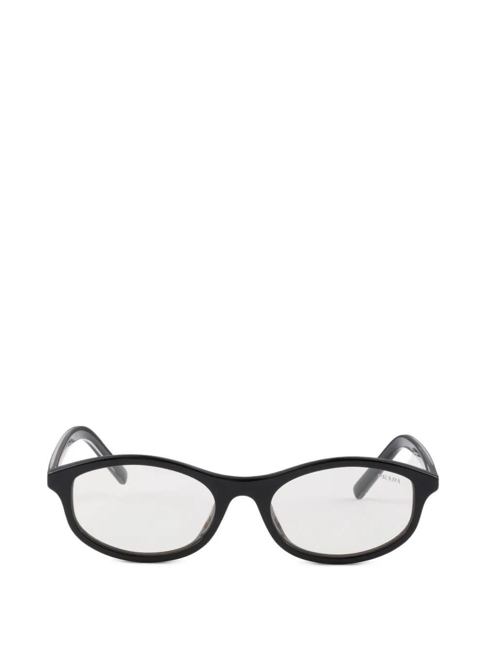 Prada sunglasses with the iconic metal plaque - Schwarz