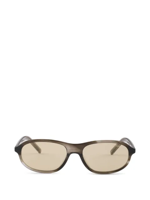 Prada Eyewear sunglasses with the iconic metal plaque