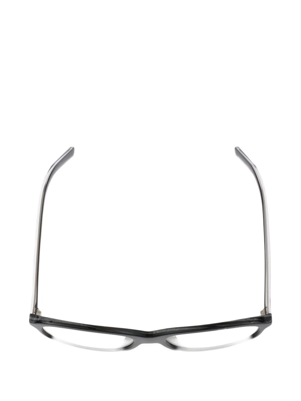 Prada Eyewear Zonnebril met iconisch metalen plakkaat Zwart