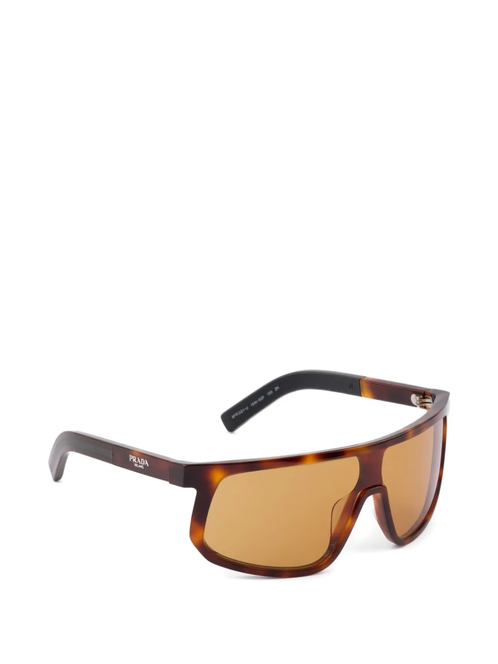 Prada Eyewear Zonnebril met Prada-logo Bruin