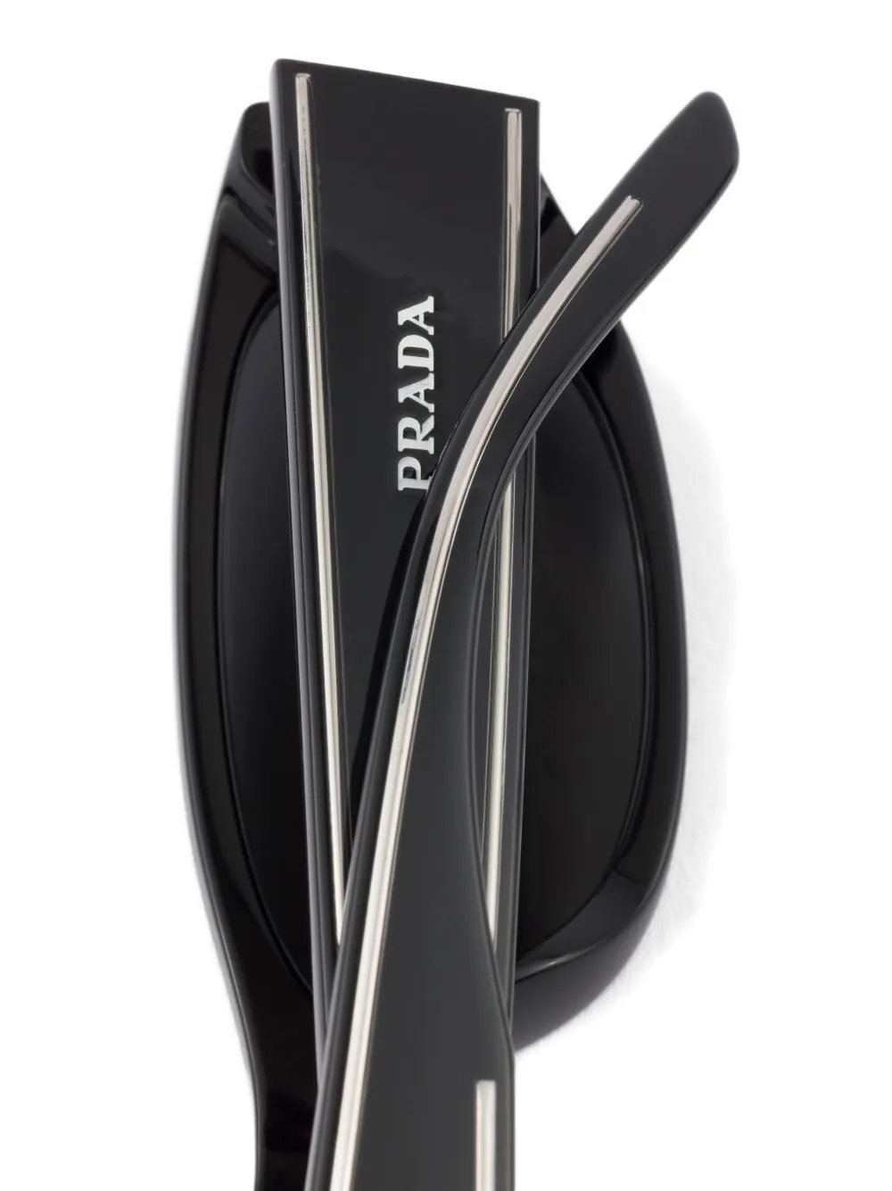 Prada Eyewear Collection zonnebril Zwart