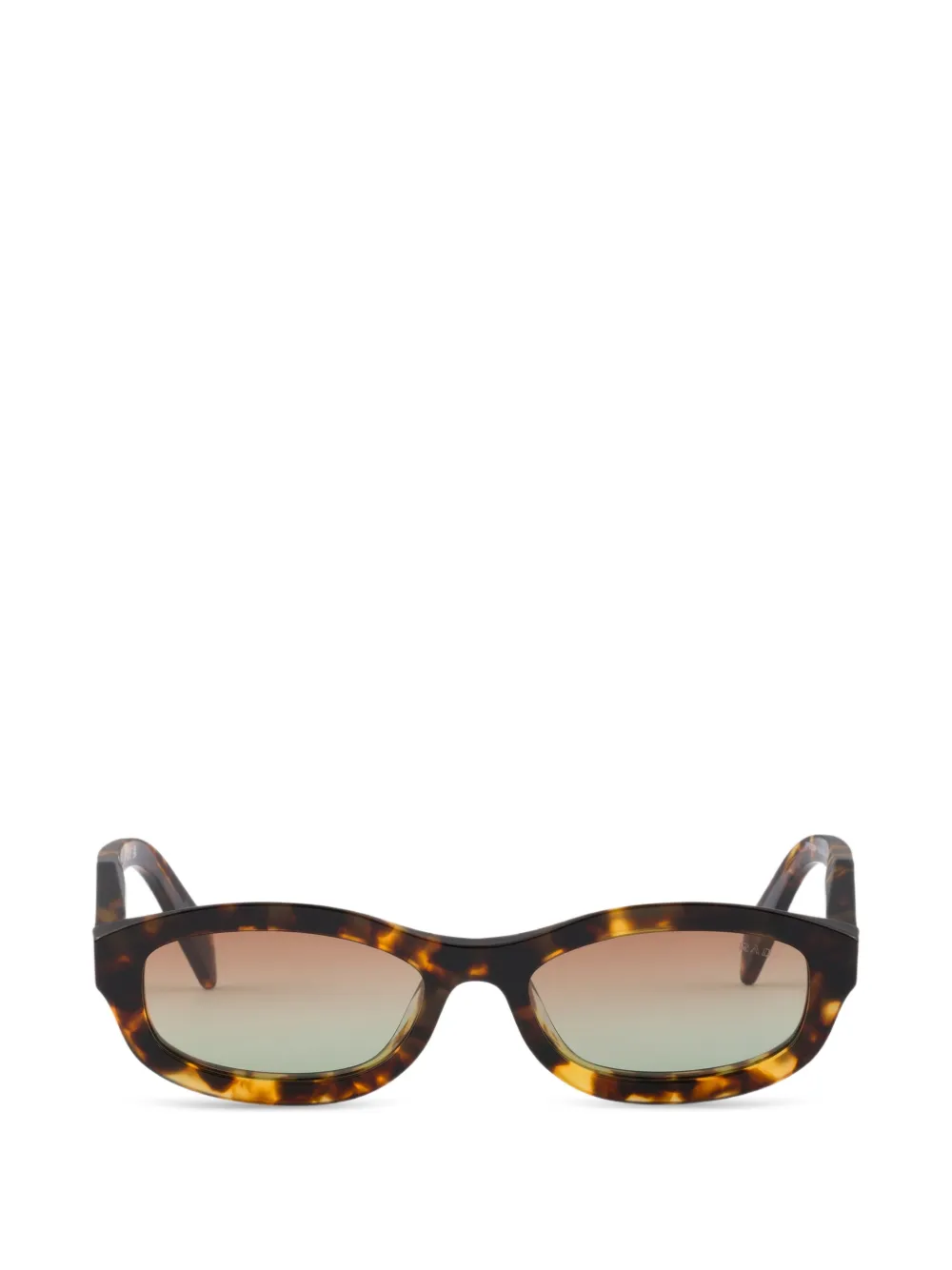 Prada sunglasses with Prada logo - Braun