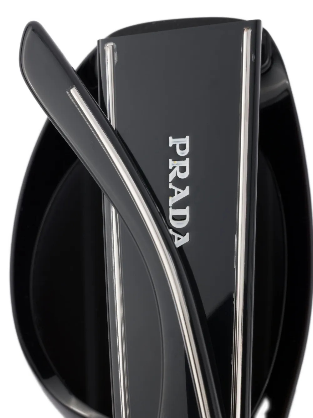 Prada Eyewear Collection zonnebril Zwart