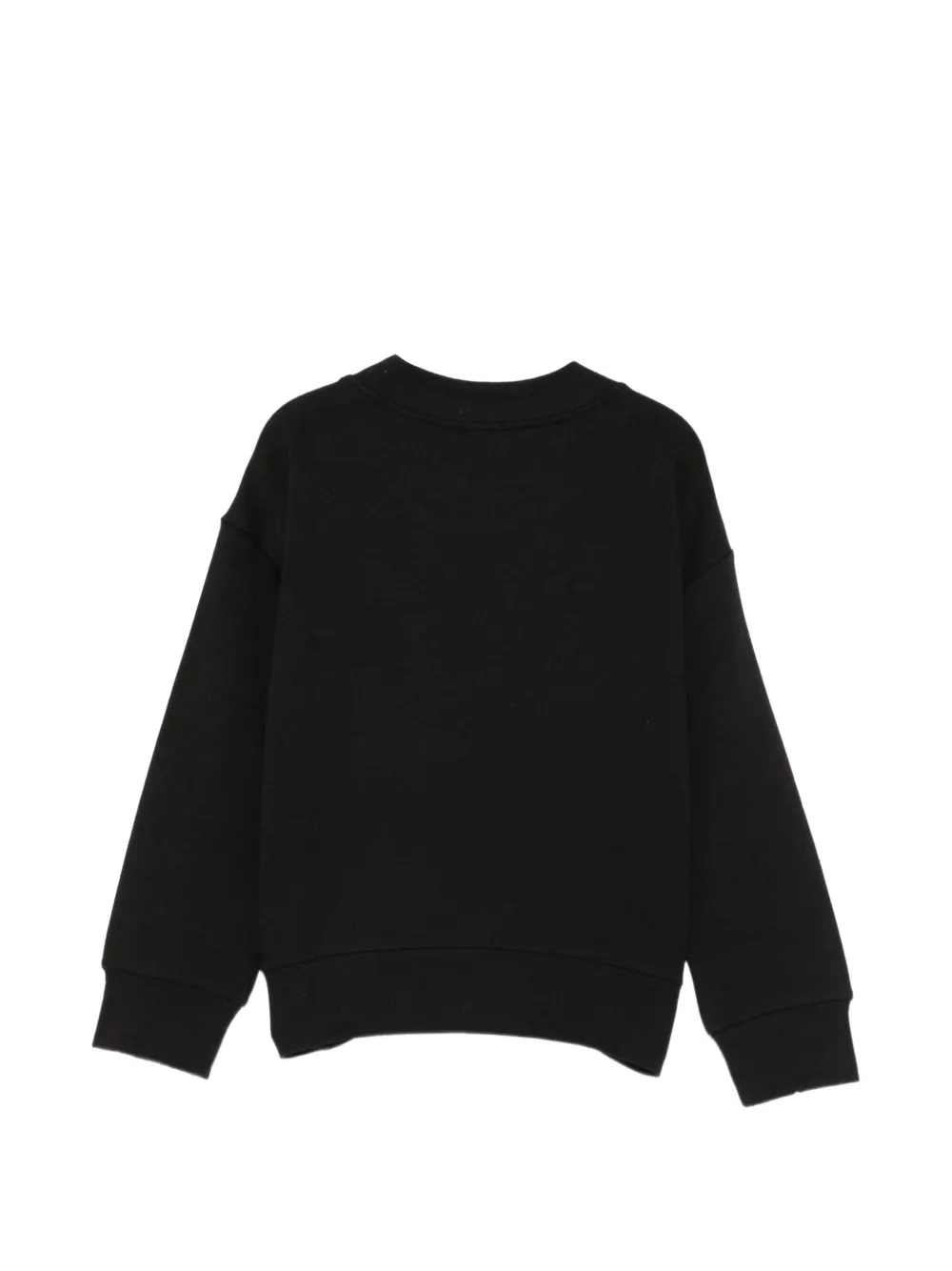 Il Gufo sequin-embellished star-print sweatshirt Zwart