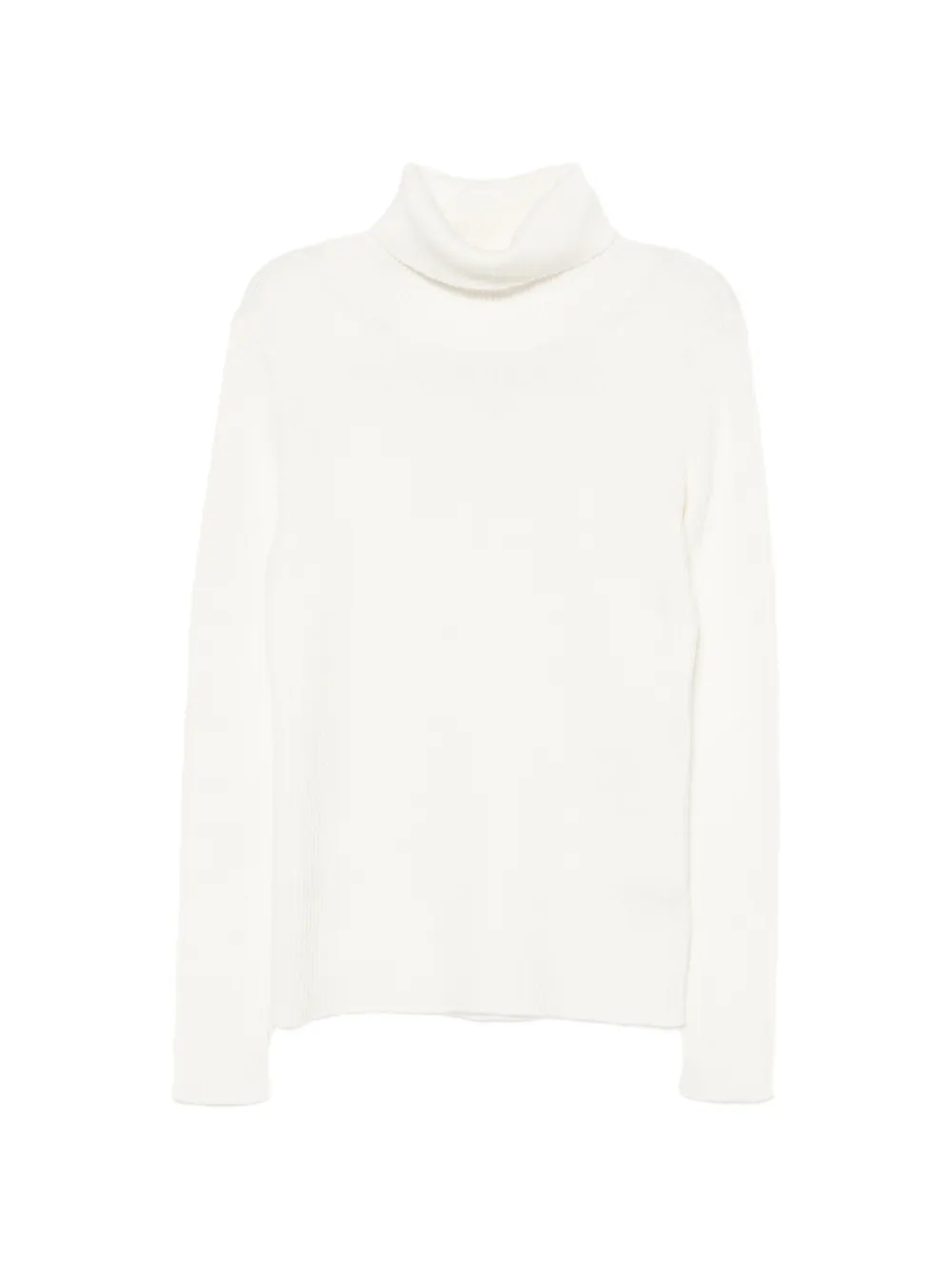 Il Gufo ribbed-knit roll-neck sweater - Bianco