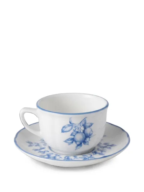 GINORI 1735 Milano fruit-print tea cup