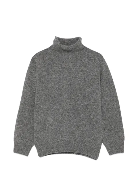 Il Gufo pull en laine à col roulé