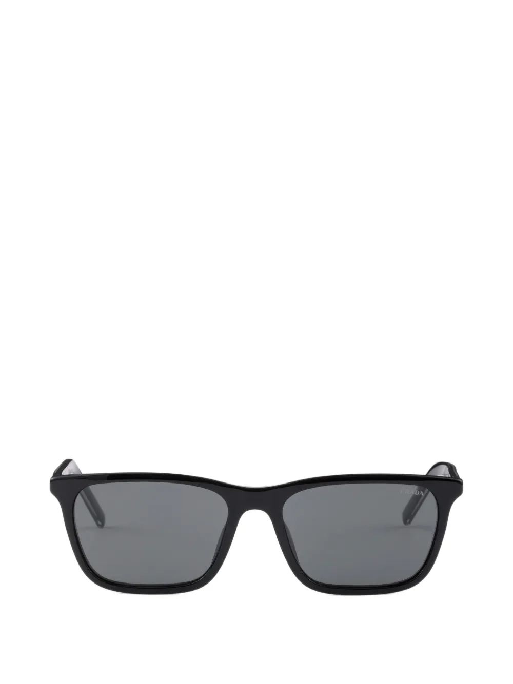 Prada sunglasses with the iconic metal plaque - Nero