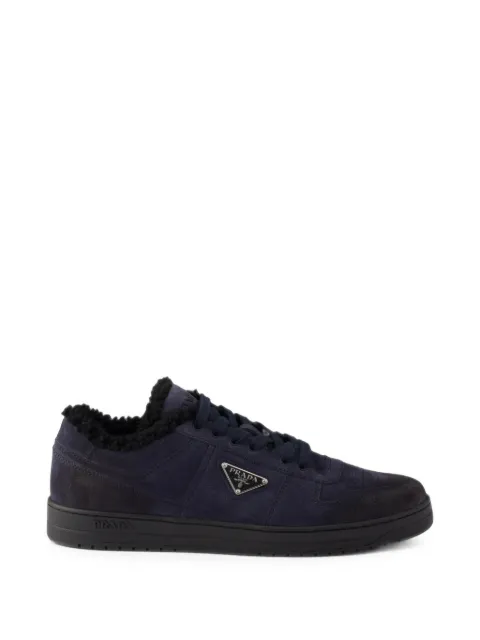 Prada Downtown suede sneakers