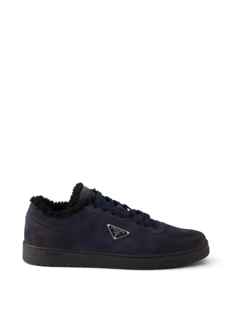 Prada Downtown suede sneakers