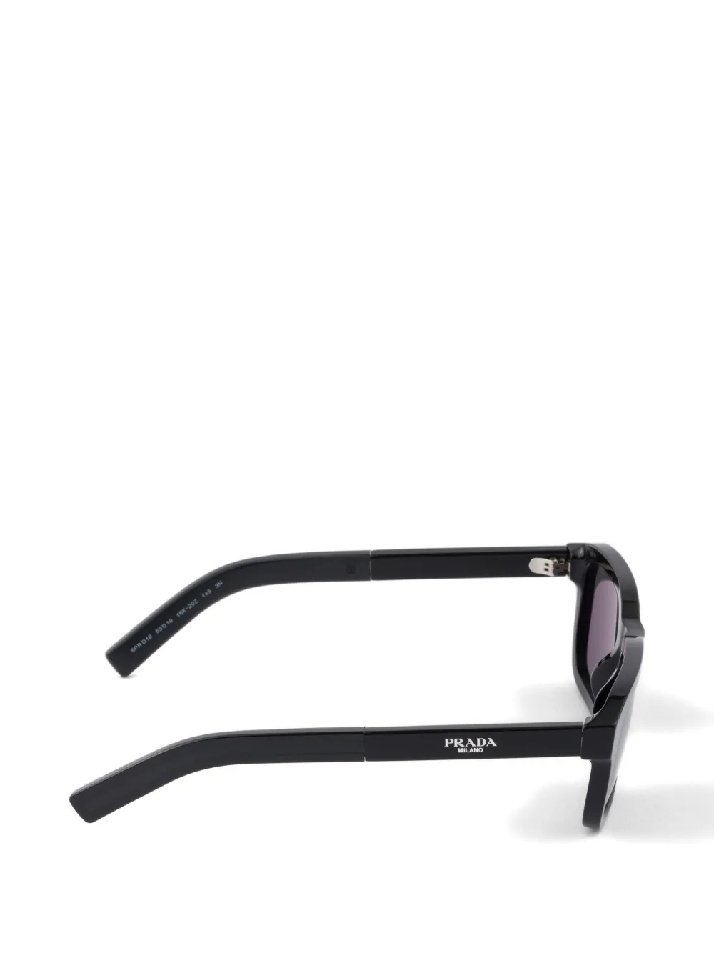 Prada Eyewear Zonnebril met Prada-logo Zwart