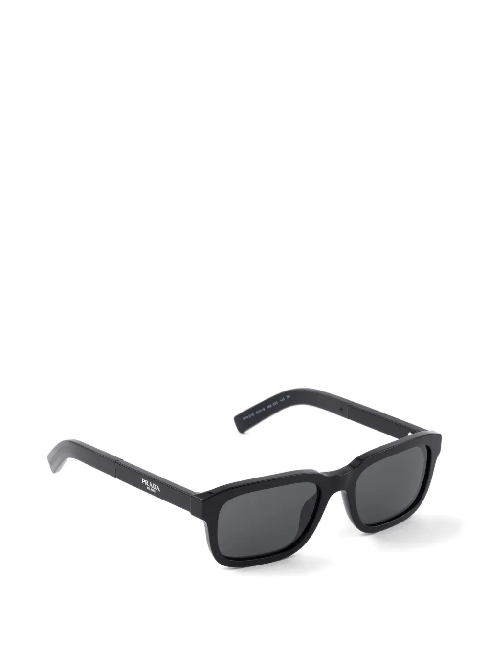 Prada Eyewear Zonnebril met Prada-logo Zwart