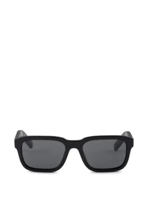 Prada Eyewear トライアングルロゴ サングラス | ブラック | FARFETCH JP