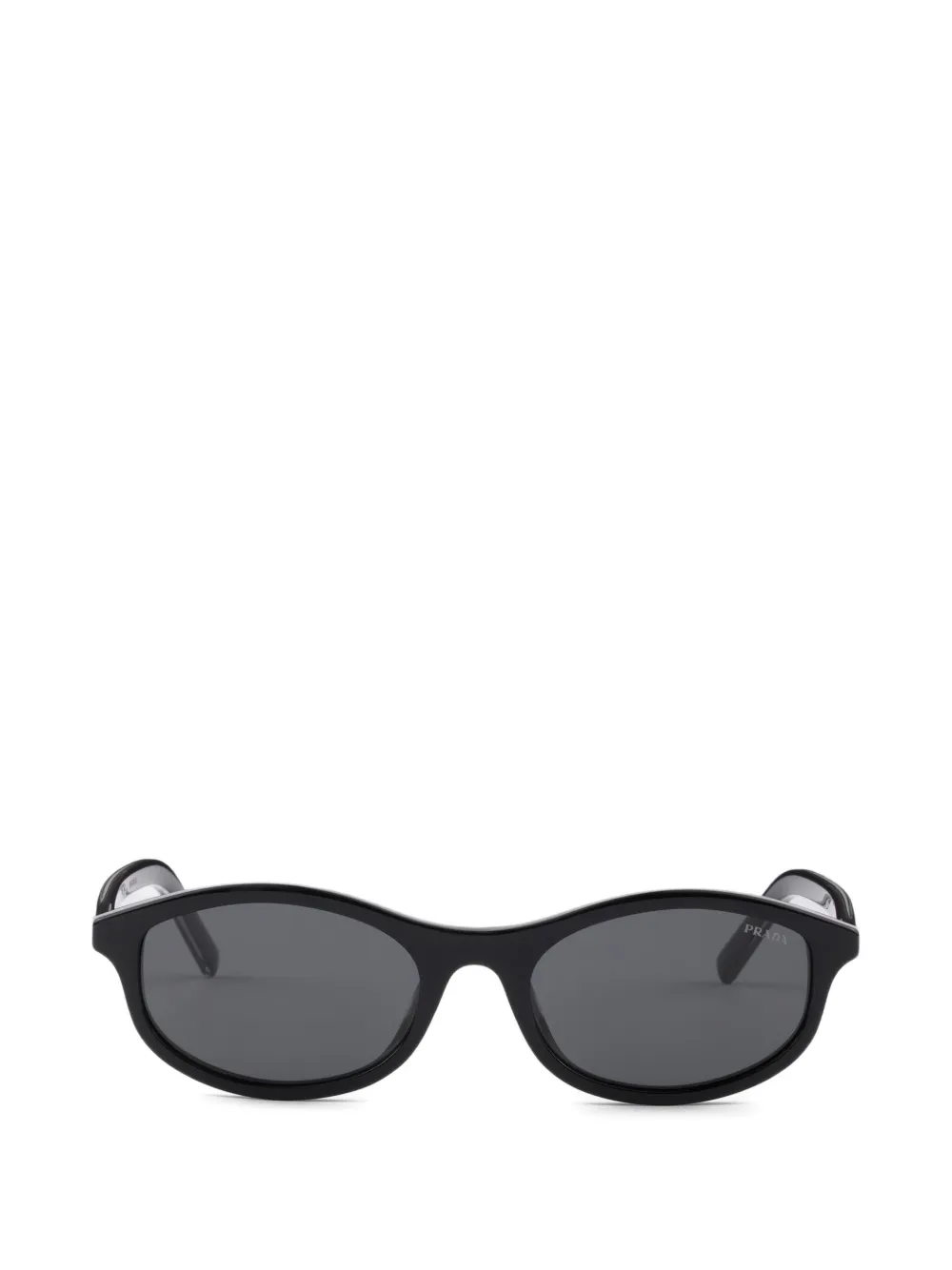 Prada sunglasses with the iconic metal plaque - Nero