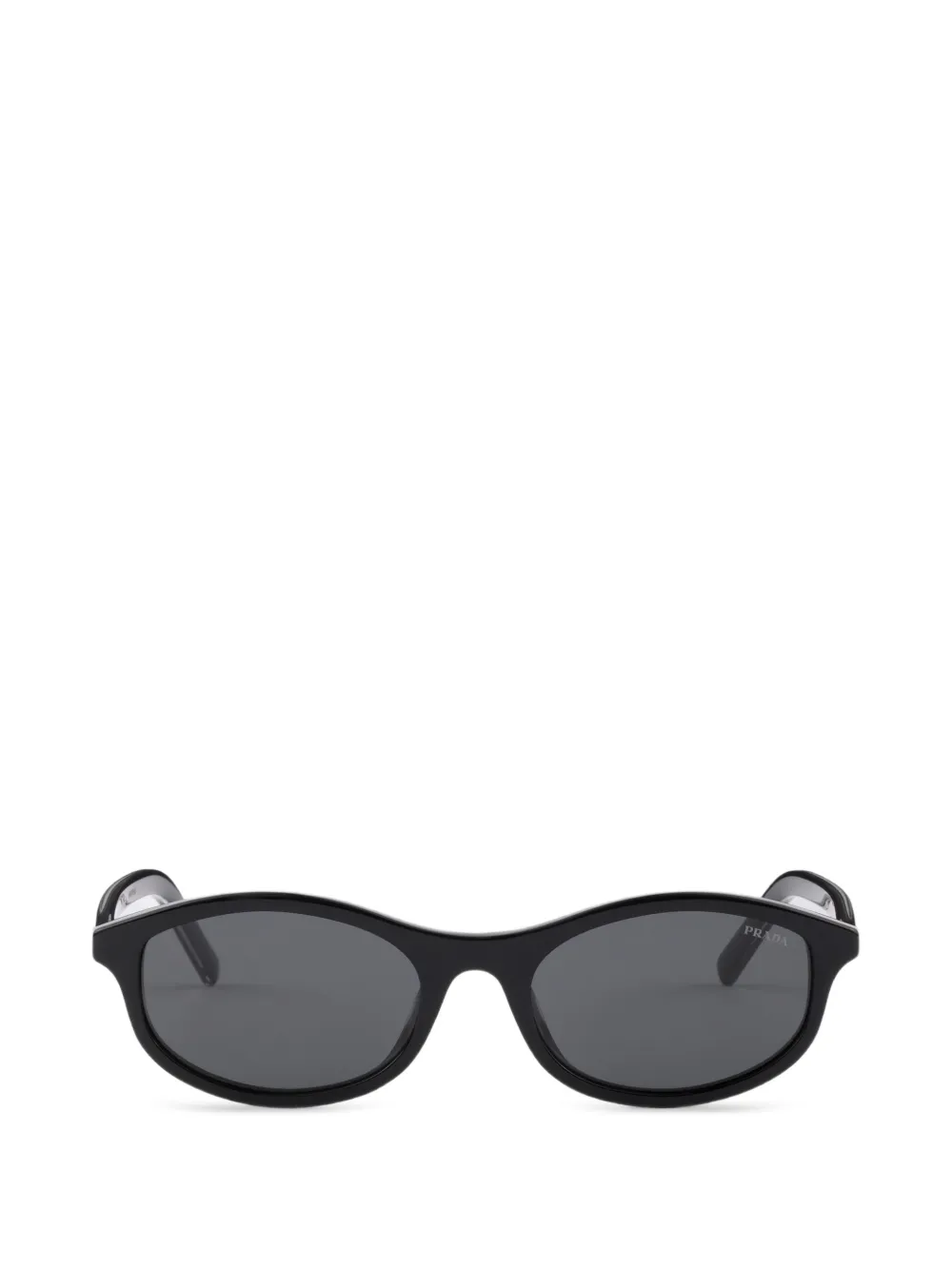Prada sunglasses with the iconic metal plaque - Schwarz