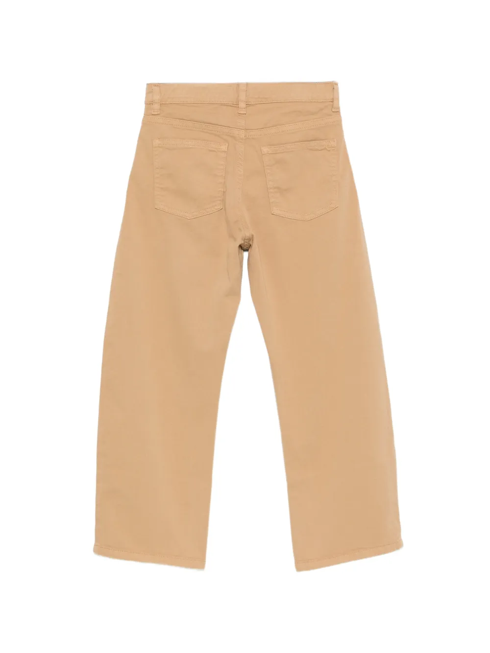 Il Gufo straight-leg cotton trousers Beige