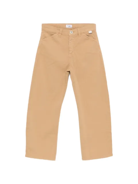 Il Gufo straight-leg cotton trousers