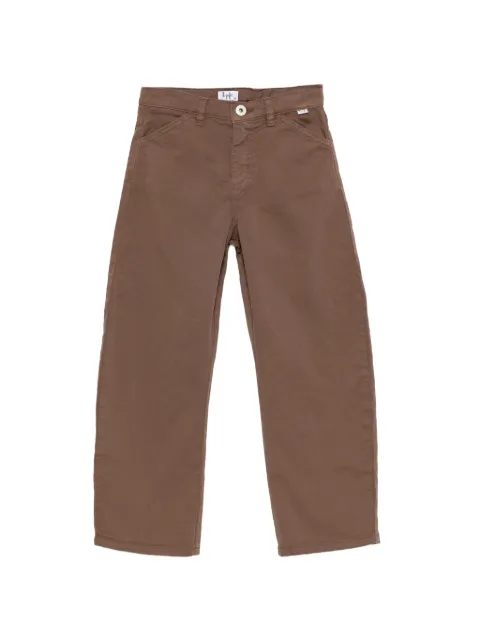 Il Gufo straight-leg cotton trousers