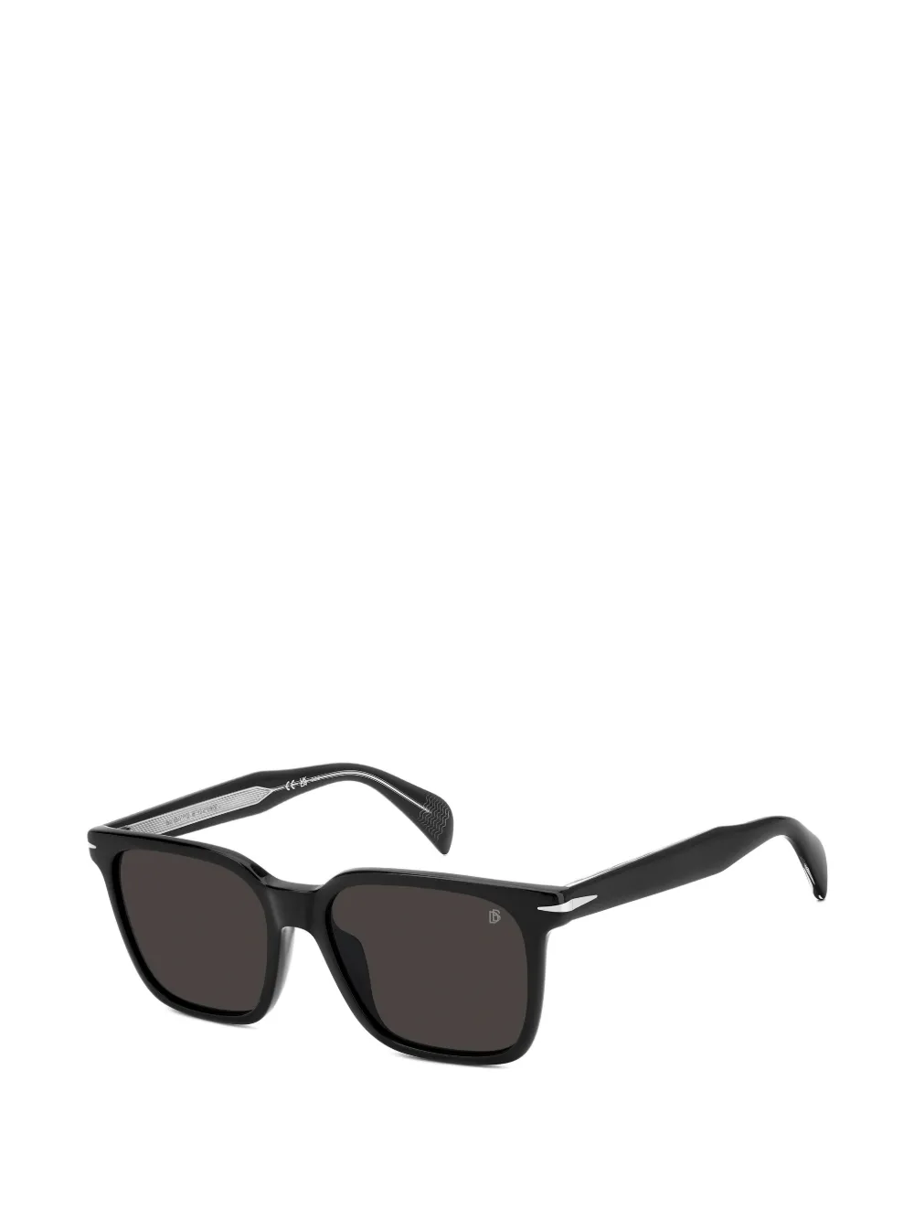 Eyewear by David Beckham Zonnebril met vierkant montuur Zwart