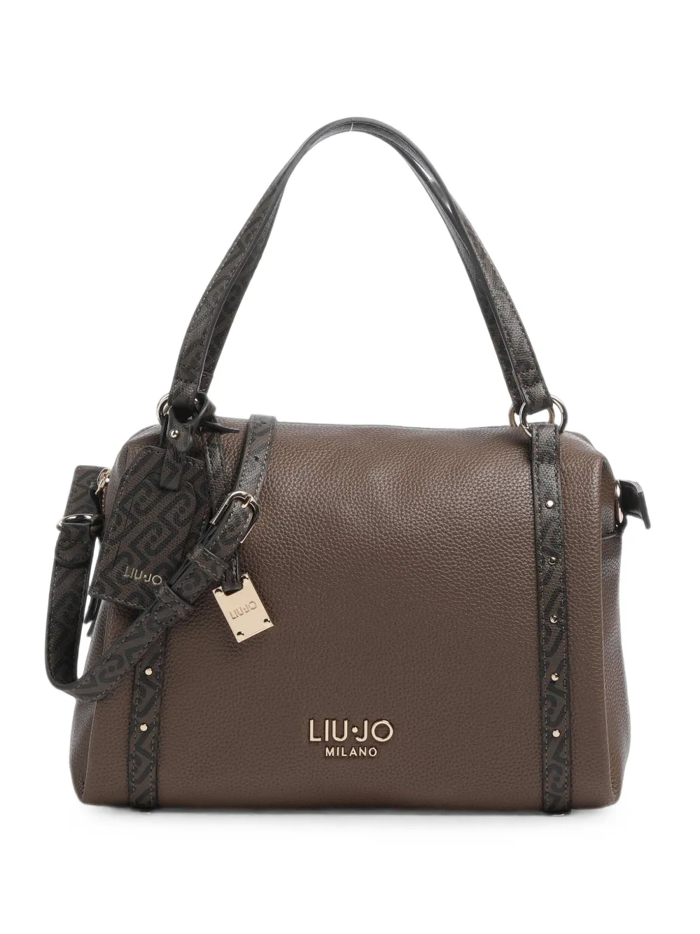 LIU JO Ilyana S handbag imitation leather dark mocha - Marrone