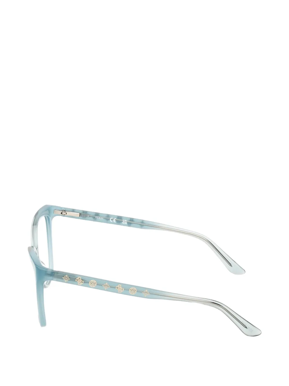 GUESS EYEWEAR Bril met cat-eye montuur Blauw