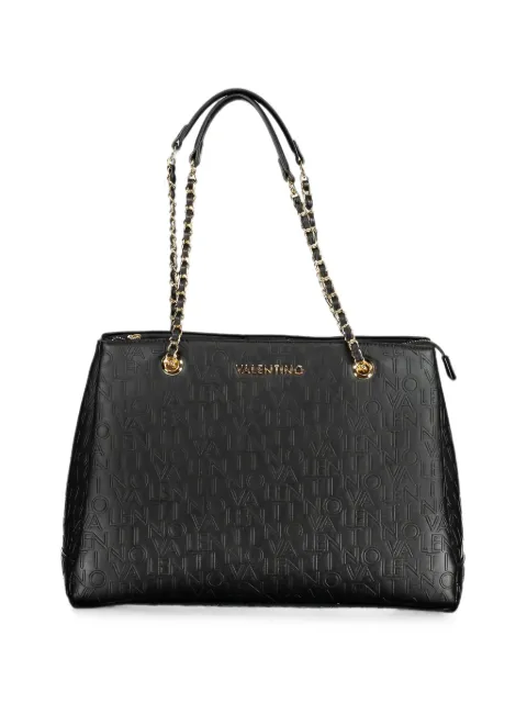 MARIO VALENTINO tote Liuto con logo en relieve