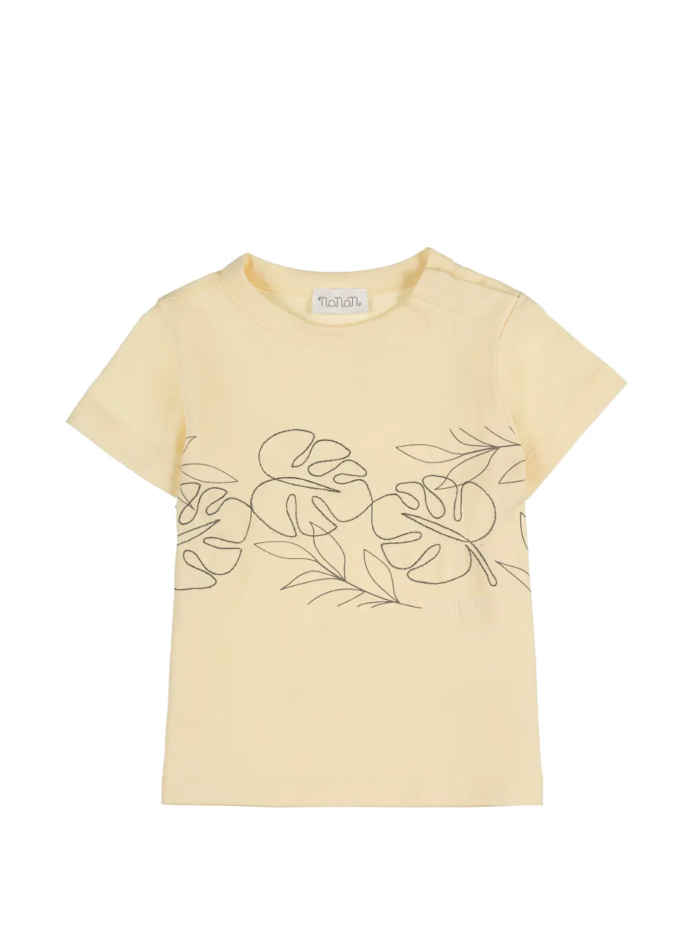 NANAN t-shirt à imprimé végétal - Jaune NANAN t-shirt à imprimé végétal - Jaune
