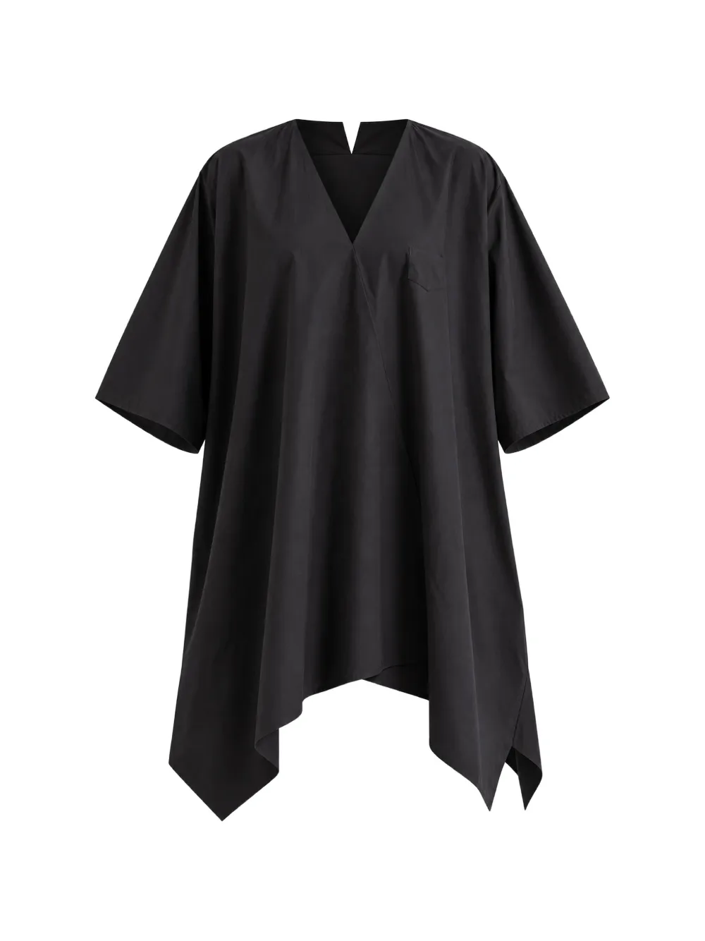 MeimeiJ V-neck handkerchief-hem top