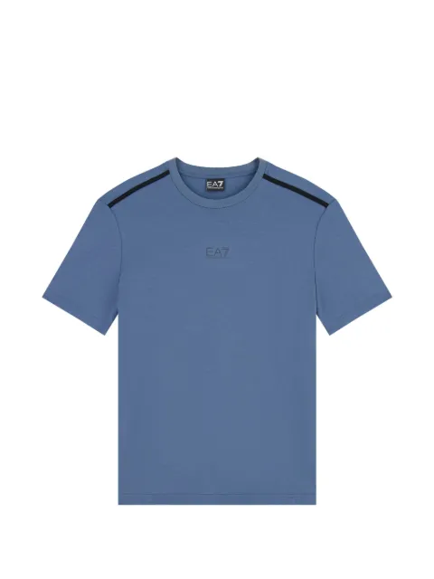 Ea7 Emporio Armani Natural Ventus 7 logo-print T-shirt